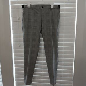 ZARA The Driver Men's Comfort Slim Plaid Dress Pants Size L